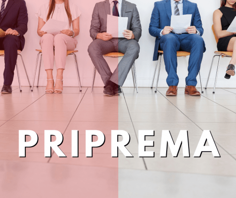 Priprema razgovor za posao strani jezik